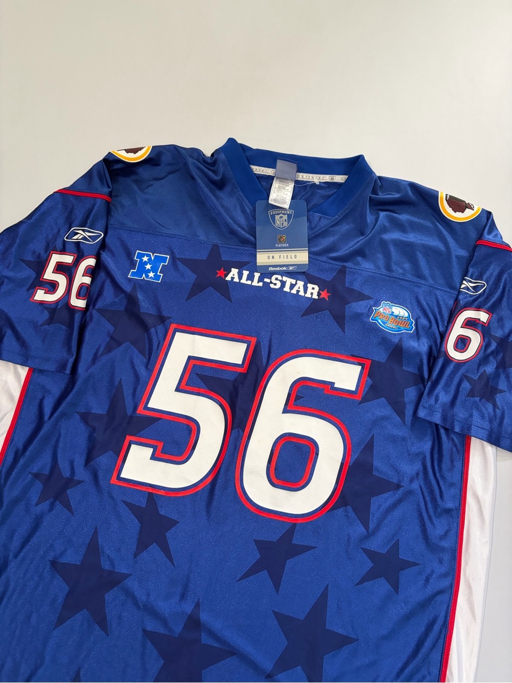 VTG NWT Reebok NFL Washington Redskins LaVar Arrington All Star Jersey Mens 2XL
